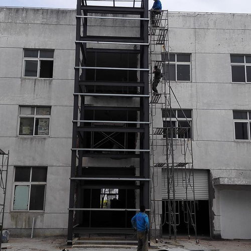 【老旧小区电梯改造---北京钢结构电梯井--结构安全、施工快捷】- 